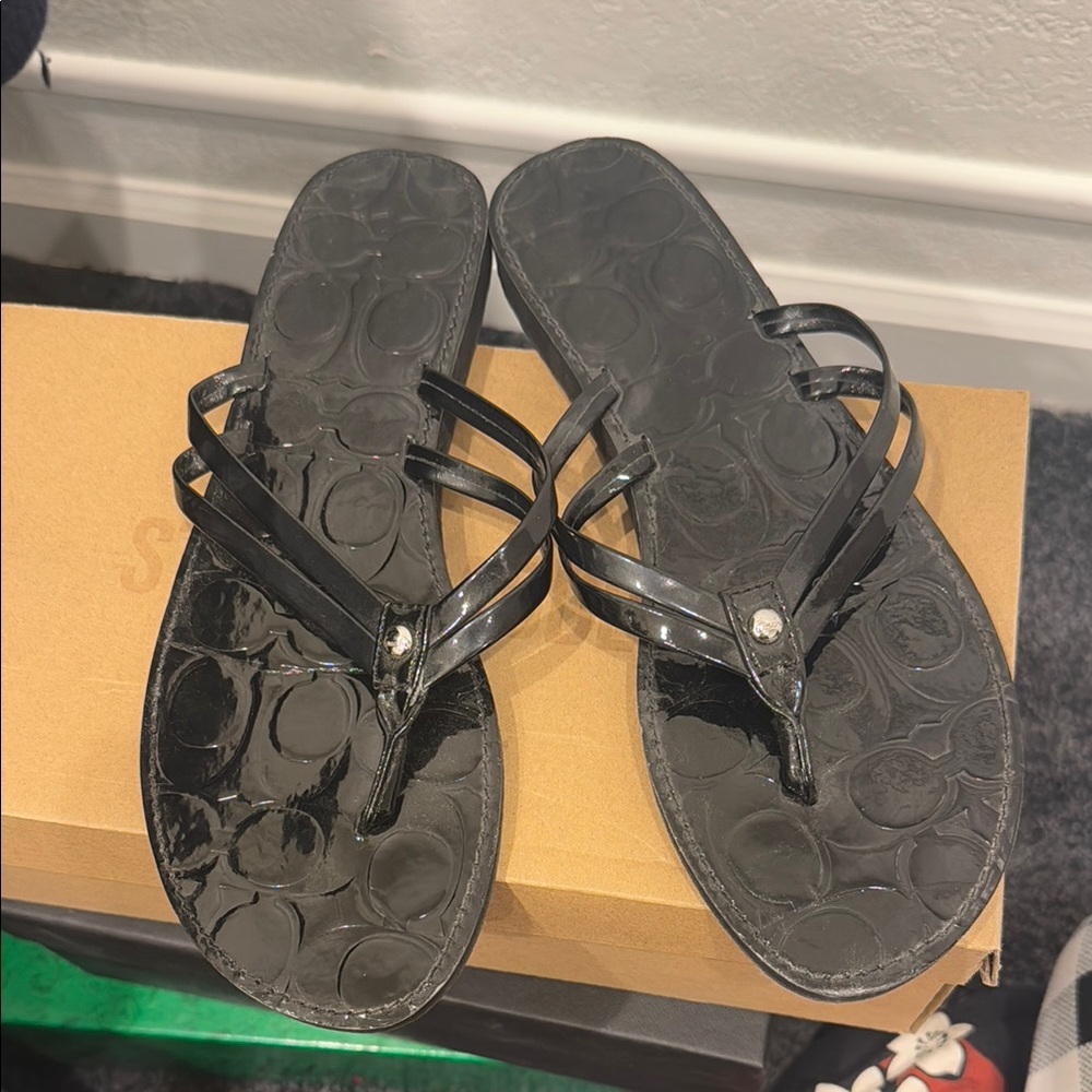 Coach Strappy Sandals